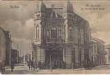 Slatina. Str. Bucuresti cu Grand Hotel Regal (circulata 1923)
