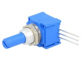 Potentiometru axial 10k&Omega; linear 2W