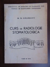 Curs de radiologie stomatologica-M. R. Galesanu foto