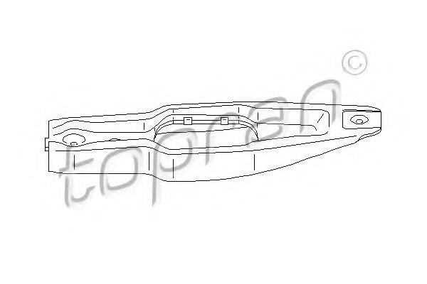 Furca decuplare, ambreiaj AUDI TT Roadster (8N9) (1999 - 2006) TOPRAN 111 246