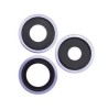 Geam Camera Spate cu Rama Albastra iPhone 13 Pro / 13 Pro Max