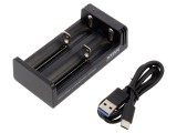 &Icirc;ncărcător Li-Ion XTAR cu microprocesor, 4,2V, 2A, USB C