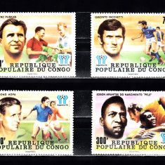 M2 TS1 7 - Timbre foarte vechi - Congo - fotbal - Argentina 1978