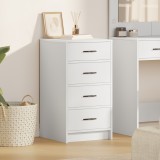 VidaXL Dulap, alb, 40x41x75 cm, lemn prelucrat