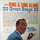 Vinil LP &quot;Japan Press&quot; Bing Crosby &amp; His Friends &ndash; Join Bing &amp; Sing Along (VG+)