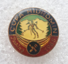 Insigna sport - Cupa Hidromin 1985 Paring foto