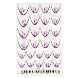 Tatuaj pentru unghii Cupio Violet French