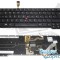 Tastatura Lenovo 0C45122 iluminata layout UK fara rama enter mare, 831 00311 00a iluminata layout UK fara rama