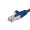 Patchcord SFTP RJ45-RJ45 Cat.6A, 1m, albastru, &quot;SFTP-6A-1-BL&quot; (timbru verde 0.08 lei)