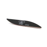 Pila unghii G11 Global Fashion, val, neagra, granulatie 80/80