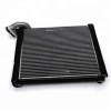 Evaporator aer conditionat Toyota Hilux, 2005-2015 motor 2.5 D-4D, 3.0 D-4D, diesel; 2.7, 4.0 V6, benzina, full aluminiu brazat, 255x235x58 mm, iesir