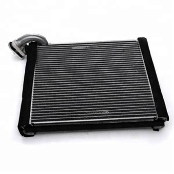 Evaporator aer conditionat Toyota Hilux, 2005-2015 motor 2.5 D-4D, 3.0 D-4D, diesel; 2.7, 4.0 V6, benzina, full aluminiu brazat, 255x235x58 mm, iesir