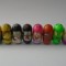 bnk jc Mighty Beanz Moose - lot 10 bucati diferite