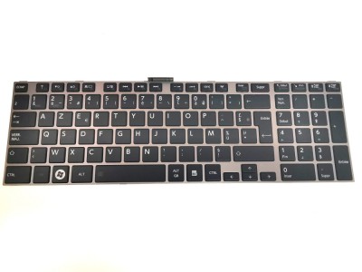 Tastatura Laptop, Toshiba, Satellite L875D, rama argintie foto