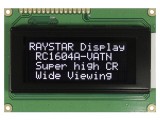 Afișaj LCD alfanumeric 16x4 VA Negative 87x60x13,6mm cu iluminare LED RAYSTAR OPTRONICS