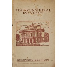 Teatrul Național București, Stagiunea 1928 - 1929