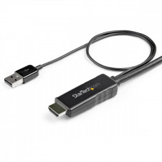 Cablu StarTech DisplayPort - HDMI 4K 30Hz 2m Black foto