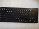 Tastatura Wireless Samsung VG-KBD1000, Bluetooth, Black - poze reale, Multimedia, Fara fir