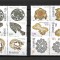 ROMANIA 2019 - PLATOURI/SUPORTURI(II), TETE BECHE, MNH - LP 2233