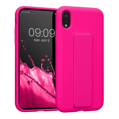 Husa Kwmobile pentru Apple iPhone XR, Silicon, Roz, 58281.77 foto