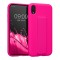 Husa Kwmobile pentru Apple iPhone XR, Silicon, Roz, 58281.77