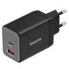 Alimentator retea usb-a + usb c pd 45w philips