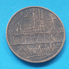 Moneda veche Franta 10 Franci 1977 - piesa SUPERBA in stare foarte buna