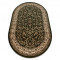 Covor Royal Adr oval model 1745 verde, 100x180 cm