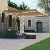 VidaXL Copertină retractabilă manual cu LED, galben &amp; alb, 400x300 cm 3069543