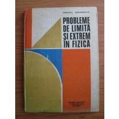 Romulus Sfichi - Probleme de limita si extrem in fizica (1990, editie cartonata)