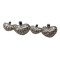 Brosa argint 925 4 inimi