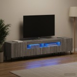 Cumpara ieftin Set de 3 piese pentru TV cu LED ZWOLLE Sonoma gri