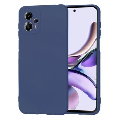 Husa silicon Motorola Moto G13 Techsuit SoftFlex, bleumarin foto