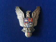 Insigna Romania - Specialist de clasa - clasa a I-a - Pilot militar - Avia?ie foto