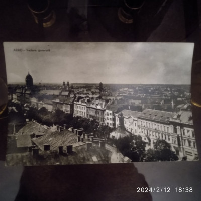 -Y- CARTE POSTALA RPR ARAD - VEDERE GENERALA - CIRCULATA foto