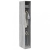 Șifonier Gri Sonoma 30x50x200 cm, Lemn Prelucrat, Dulap Dormitor, Design Compact, Depozitare Haine