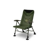 Scaun pescuit Delphin ErgoCARP, 52 x 46 x 67 cm, culoare verde