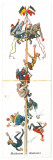 782 - European Royalty, bottom left King Ferdinand - old 2 postcards - unused, Necirculata, Printata