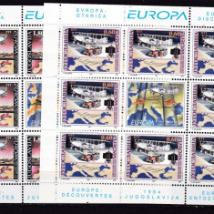 Iugoslavia 1994 Europa inventii MI 2657-2658 kleib. MNH w55