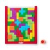 Puzzle din lemn - Joc cu forme si zar, Woodyland