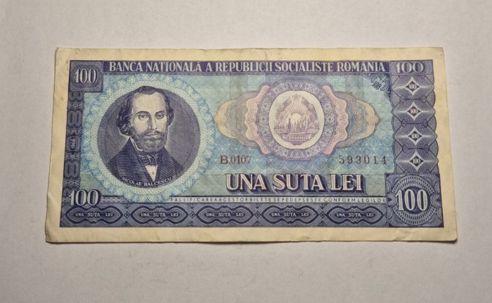 100 lei 1966