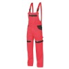 Pantaloni cu pieptar, rosu, marimea L/52, Ardon