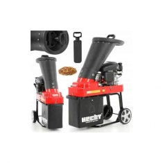 Tocator pentru crengi si resturi vegetale HECHT 6173, motor termic, putere 6 CP, 4.4 kW, 173 CC, diametru maxim de taiere crengi 3.6 cm, cutie 30 litr foto