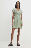 Cumpara ieftin Answear Lab rochie culoarea verde, mini, evazati