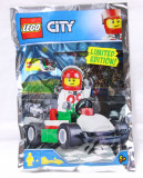 LEGO CITY Racing Driver with Racing Car 951807 Limited Edition Polybag