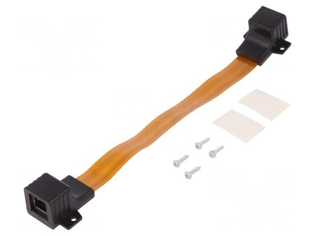 Prelungitor RJ45 Transparent 25cm