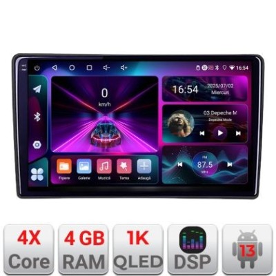 Navigatie Peugeot 308 2013-2017 A-308 cu Android Radio Bluetooth internet 4+64 InCell Display 1K CarStore Technology foto