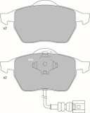 Set placute frana,frana disc AUDI TT Roadster (8N9) (1999 - 2006) KRIEGER 0950006339