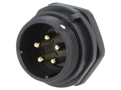 Conector Soclu SP21 5-PIN IP68 30A 500V foto