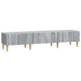 vidaXL Cabinet TV Sonoma gri 147 x 34,5 x 30 cm Lemn prelucrat 894711